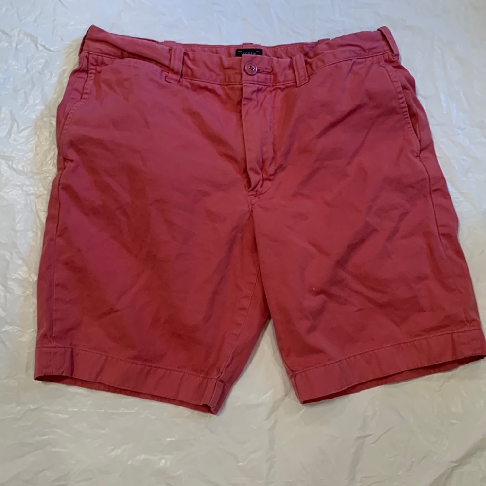 J Crew Stanton Pink Men’s Shorts Size 33x9